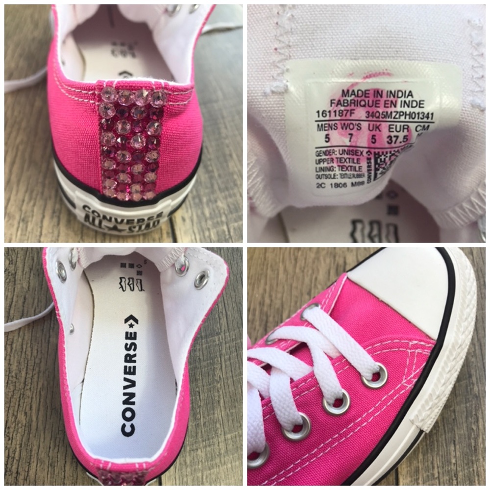 Converse&Crystal AdVulc Ctas OX Knockout Pink W - Picture 7 of 7